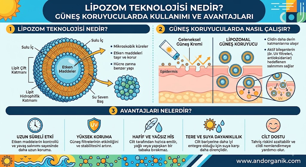 Lipozom Teknolojisi Nedir? Güneş Koruyucularda Kullanımı ve Avantajları