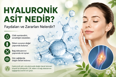Hyaluronik Asit Nedir: Faydaları ve Zararları Nelerdir?