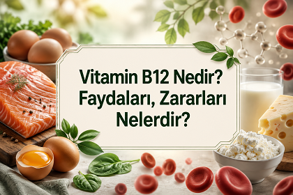 Vitamin B12 nedir? Faydaları ve Zararları