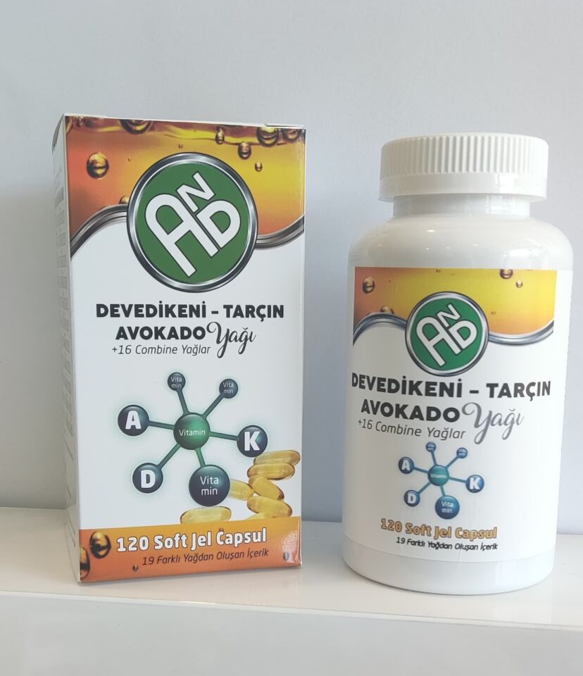 AND karaciğer destek yağ kapsülü