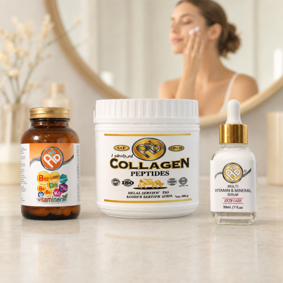AND Vitamin, Saf Kollajen ve Serum 3’lü Set